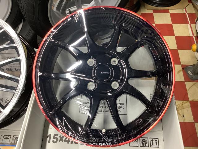 ホイール・タイヤ・15インチ新品特価Gスピード P06(RED)4本set新品 