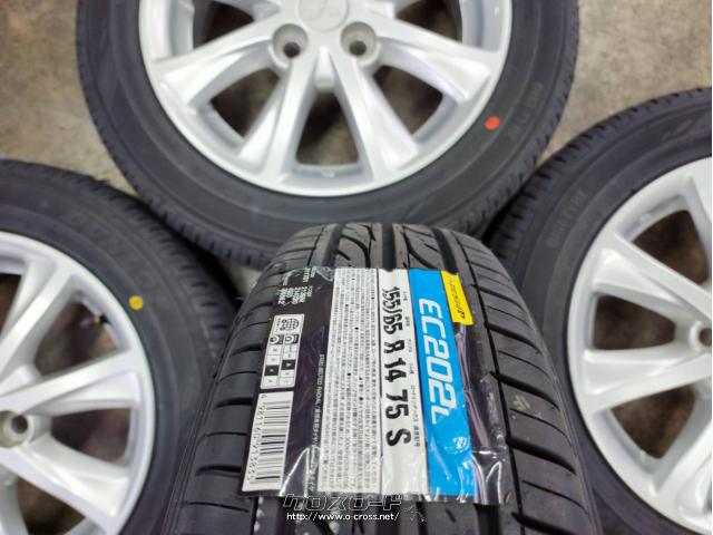 三菱 B34 EKスペース 純正 14インチ ホイール タイヤ 4本セット ホイール・タイヤ・14インチ中古三菱EKスペース純正アルミ4本Set新品