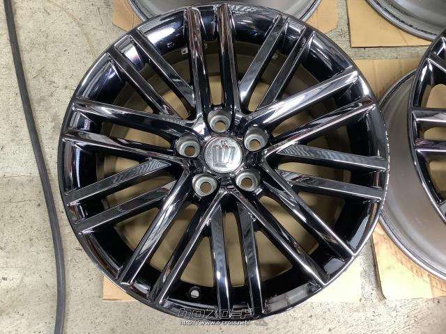ホイール・18インチ中古クラウン210系ブラックスパッタリング純正