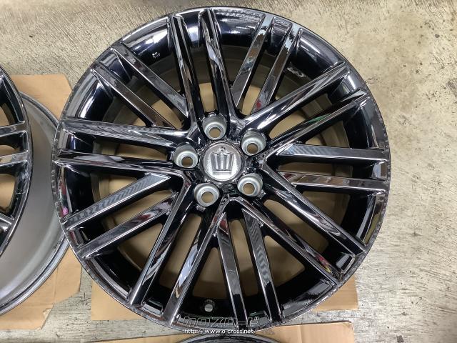 ホイール・18インチ中古クラウン210系ブラックスパッタリング純正