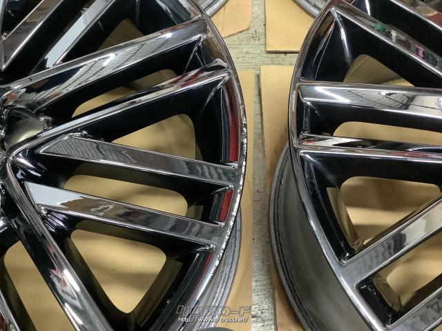 ホイール・18インチ中古クラウン210系ブラックスパッタリング純正