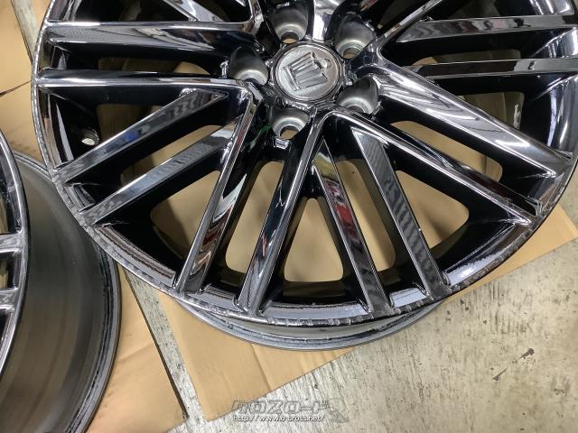 ホイール・18インチ中古クラウン210系ブラックスパッタリング純正