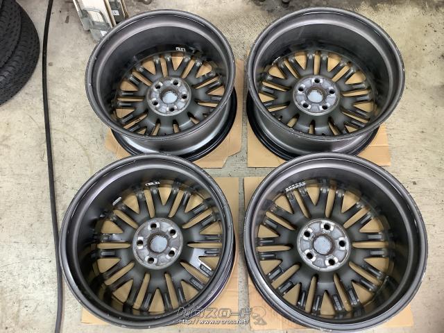 クラウン210アスリート 18インチスパッタリングホイール 中古品 ホイール・18インチ中古クラウン210系ブラックスパッタリング純正