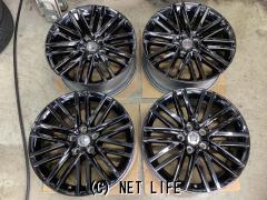 18インチ クラウン210用スパッタリングホイール (ガリ傷有り) ホイール・18インチ中古クラウン210系ブラックスパッタリング純正
