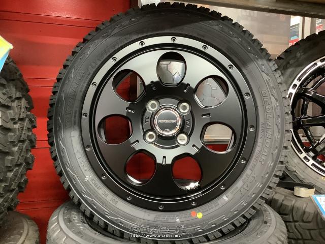 ホイール・タイヤ・14インチ新品MID マッドエージェント(BK)4本set新品 