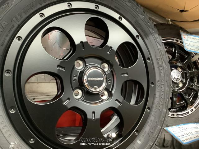 ホイール・タイヤ・14インチ新品MID マッドエージェント(BK)4本set新品