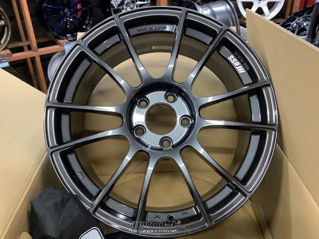 ホイール 18インチ新品SSR GTX04ダークガンメタ4本setJ75