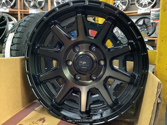 ホイール・タイヤ 17インチ新品PPX D10X(BK/P×BRC)4本set新品国産タイヤ