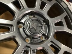 ホイール・17インチ未使用ナイトロパワーH6スラッグ 4本set J72・8.98