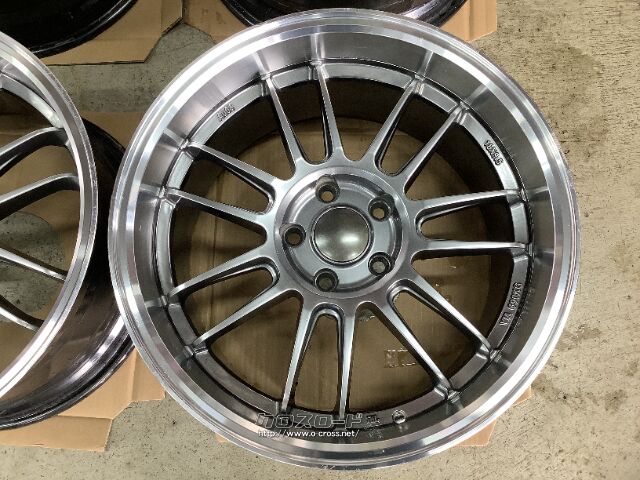 ホイール 18イン中古深リム ツイン 7スポークホイール4本Set J81