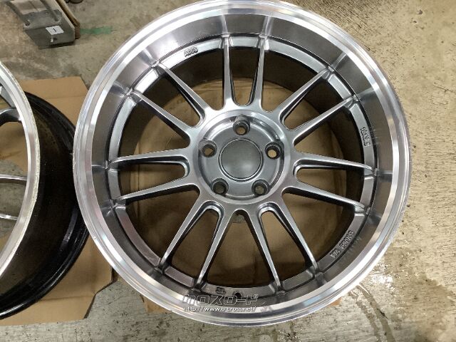 ホイール 18イン中古深リム ツイン 7スポークホイール4本Set J81