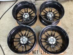 ホイール 18イン中古深リム　ツイン　7スポークホイール4本Set　J81