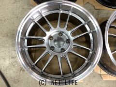 ホイール 18イン中古深リム　ツイン　7スポークホイール4本Set　J81