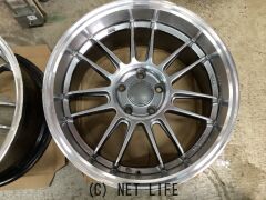 ホイール 18イン中古深リム ツイン 7スポークホイール4本Set J81
