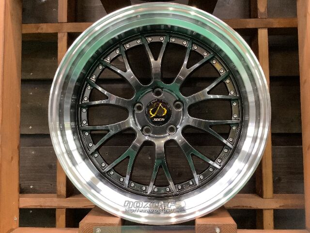 ホイール・20インチ新作シュティッヒ NR（ガンメタ/リムP）4本set・ご 