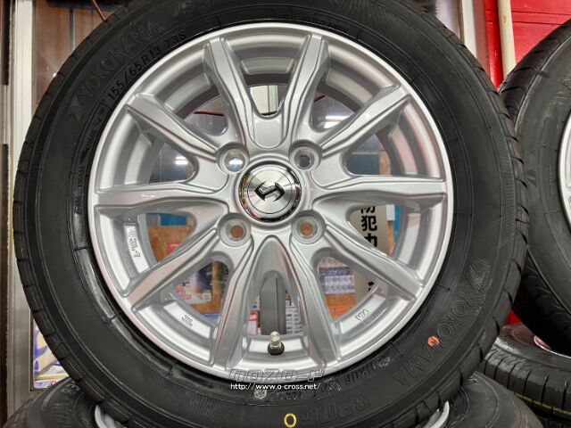 ホイール・タイヤ 13インチ新品Weds シークレットSH(シルバー)4本set新品タイヤ