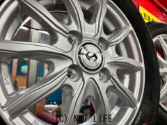 ホイール・タイヤ 13インチ新品Weds　シークレットSH（シルバー）4本set新品タイヤ