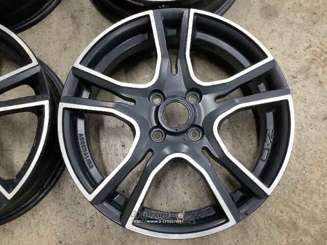 ホイール・16インチ中古OZレーシング アドレナリーナ4本set K61・ご 