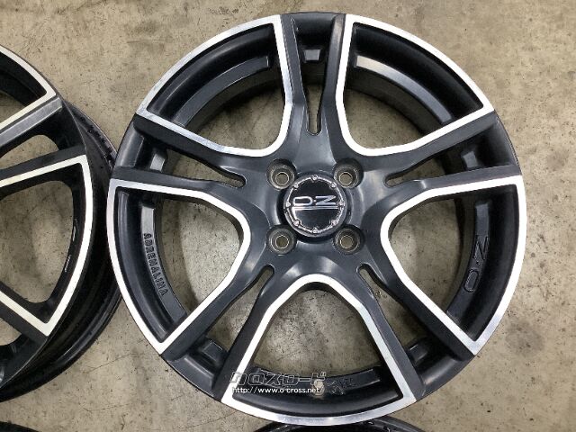ホイール・16インチ中古OZレーシング アドレナリーナ4本set K61・ご 