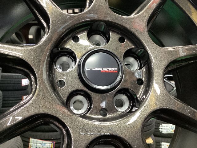 ホイール・タイヤ・17インチ新品クロススピードRS9 4本set新品タイヤ付