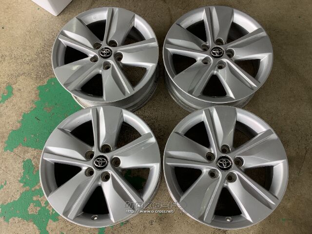 ホイール・17インチ中古トヨタハリアー60系 純正アルミ4本Set J49・ご 