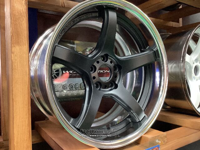 ホイール・18インチ新品WORKエモーションT5R2P(OPカラー)4本Set・28.38 