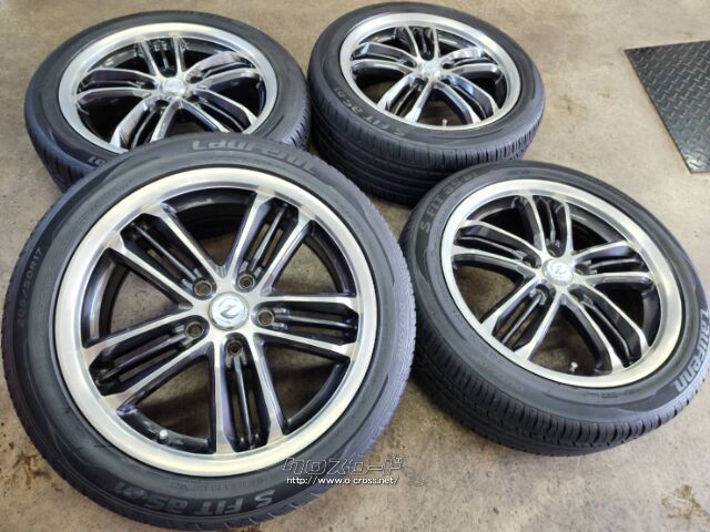 ホイール・タイヤ・17インチ中古ヴァレストWS-5 4本SetJ68・ご成約 