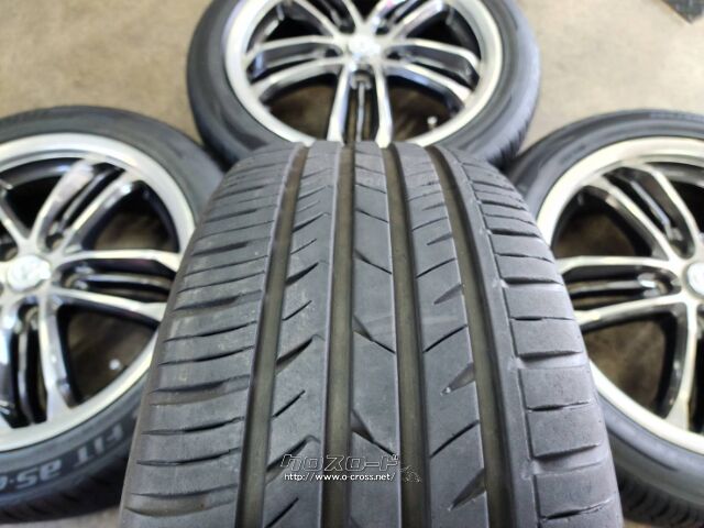 ホイール・タイヤ・17インチ中古ヴァレストWS-5 4本SetJ68・ご成約 