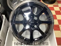 ホイール・タイヤ 14インチ新品Gスピード　P- 08　4本Set新品タイヤ