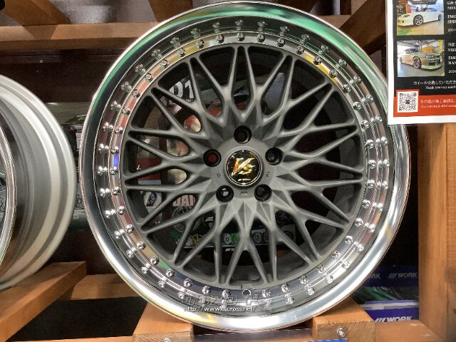 逆輸入 ホイール・19インチ新品WORK VS XV（マットダークガンメタ）4本 タイヤ・ホイール