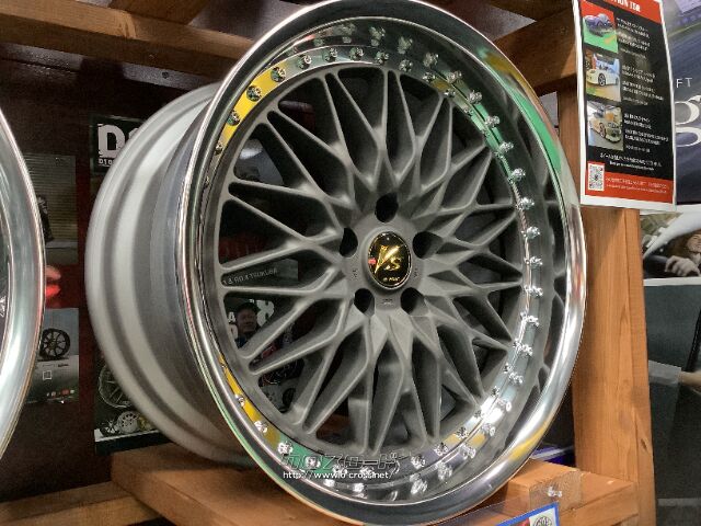 ホイール・19インチ新品WORK VS XV（マットダークガンメタ）4本set