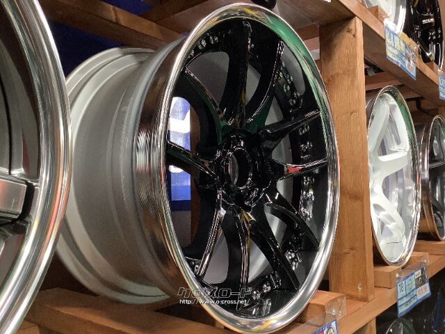 ホイール・18インチ新品WORK エモーションCR3P（BK）4本Set・ご成約