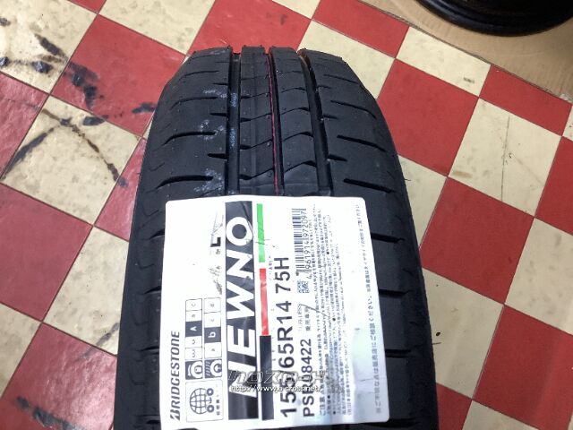 ホイール・タイヤ 14インチ新品Weds テッドSH(BK)4本set新品国産タイヤ