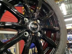 ホイール・タイヤ 14インチ新品Weds テッドSH(BK)4本set新品国産タイヤ