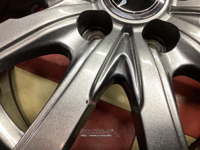 ホイール 15インチ美品Weds ファング(ガンメタ)4本set J65