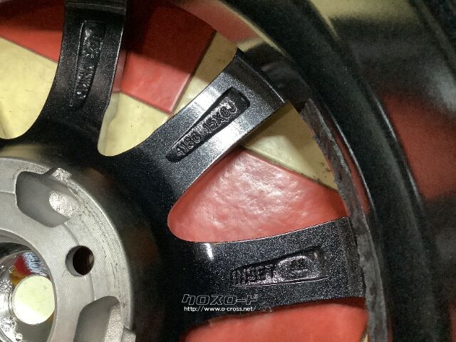 ホイール 15インチ美品Weds ファング(ガンメタ)4本set J65