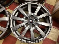 ホイール 15インチ美品Weds ファング(ガンメタ)4本set J65