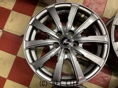 ホイール 15インチ美品Weds ファング(ガンメタ)4本set J65
