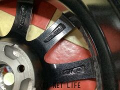 ホイール 15インチ美品Weds ファング(ガンメタ)4本set J65