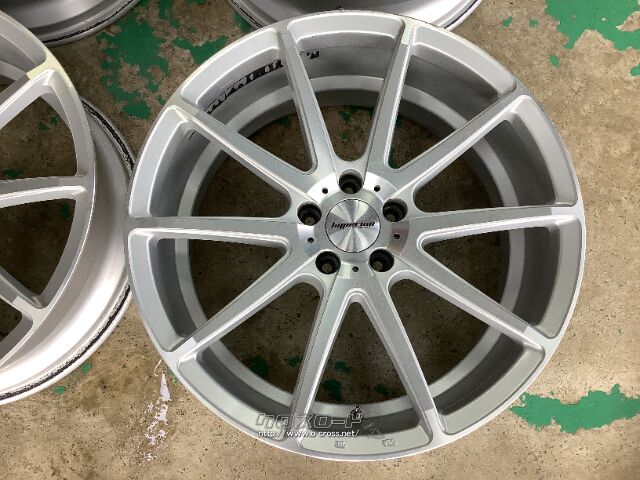ホイール・20インチ中古MLJハイペリオンCVX（シルバー/P）4本set J77