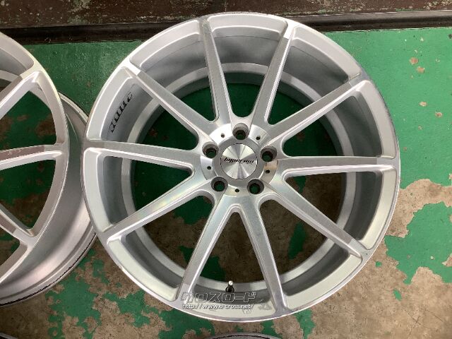 ホイール・20インチ中古MLJハイペリオンCVX（シルバー/P）4本set J77 
