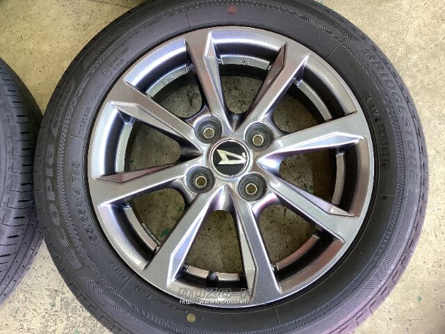 ホイール・タイヤ 14インチ現行 タントファンクロス 純正アルミ4本set中古タイヤ付 K36