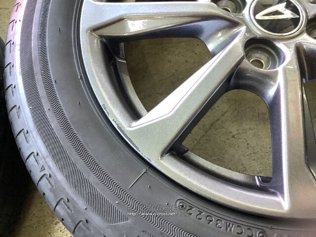 ホイール・タイヤ 14インチ現行 タントファンクロス 純正アルミ4本set中古タイヤ付 K36