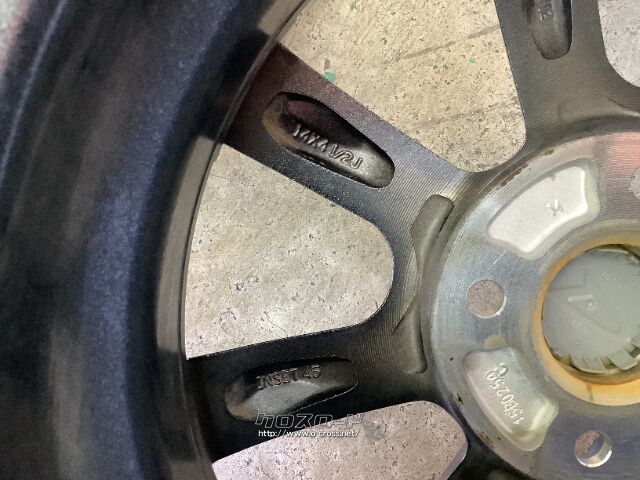 ホイール・タイヤ 14インチ現行 タントファンクロス 純正アルミ4本set中古タイヤ付 K36