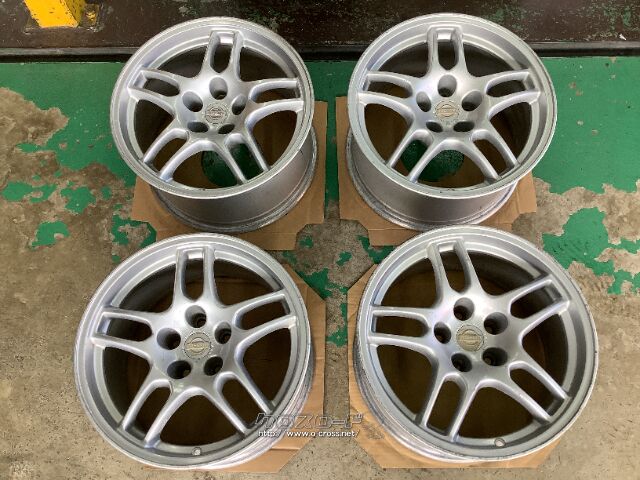 ホイール・17インチ希少鍛造日産スカイラインBCNR33GT-R純正アルミ4本