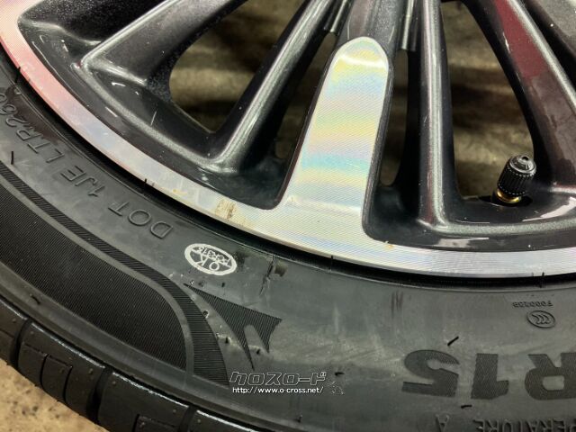 ホイール・タイヤ・15インチ良品スズキ スペーシア純正アルミ4本Set