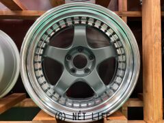 ホイール・18インチ新品WORKマイスターS1 3P（マットカーボン×BK