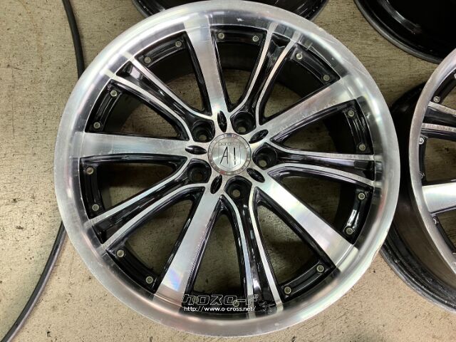 ホイール・19インチ中古アネーロコラソン ラーヴィ 4本Set J68・ご成約 
