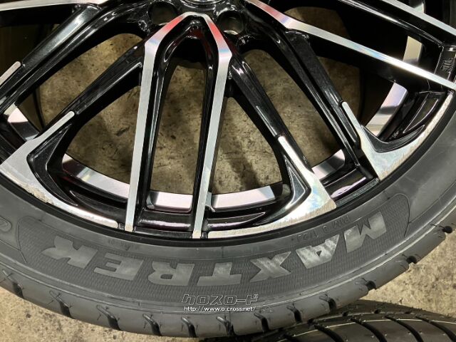 ホイール・タイヤ・19インチ中古Wedsレオニス SK(PBMC)4本Set