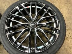 ホイール・タイヤ・19インチ中古Wedsレオニス SK(PBMC)4本Set